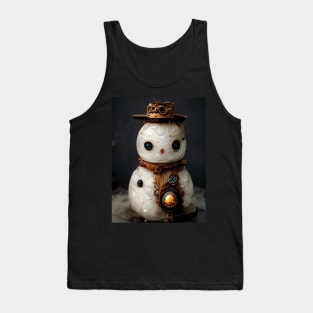 Little Steampunk Snowman Tank Top